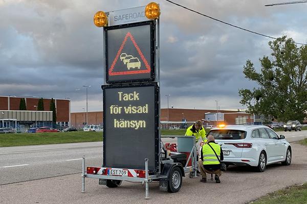 Miljövänligt GENIE® Hydrogen hjälper till att lysa upp våra vägar!