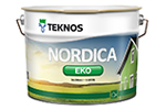 Nordica Eko blank färg för träfasader