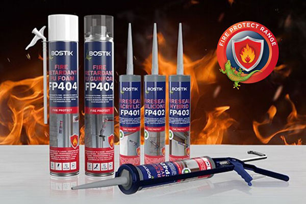 Nu lanserar vi Fire Protect – Bostiks nya system för passivt brandskydd