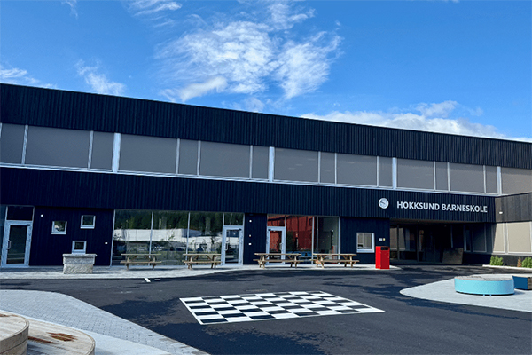 Nya Hokksund grundskola valde Fibo