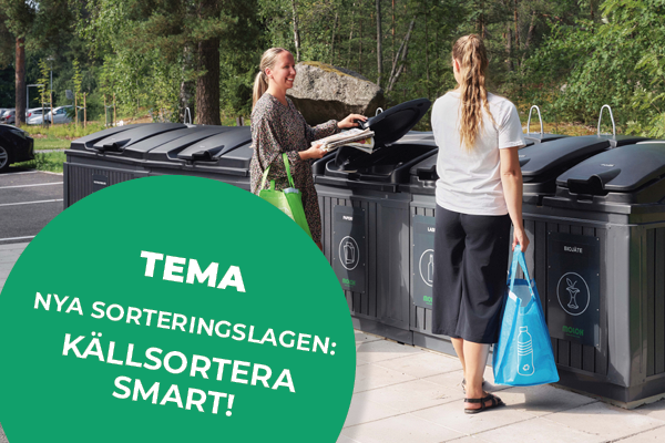 Nya sorteringslagen - Källsortera smart!