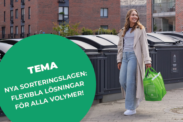 Nya sorteringslagen – lösningar för en effektivare källsortering!