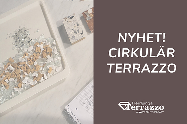 Nyhet – cirkulär terrazzo!