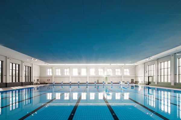 Nyskapande akustik i Lidingö simhall