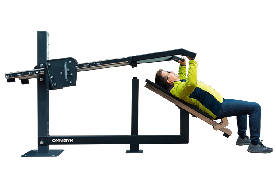 OG31 Lutande bänkpress