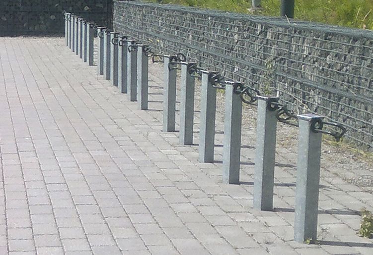 Tvåhjulsram låsställ Citypark®