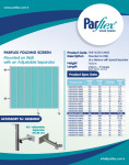 Parflex Folding Screen