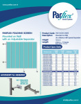 Parflex Folding Screen