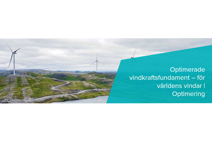 Landbaserade vindkraftsfundament