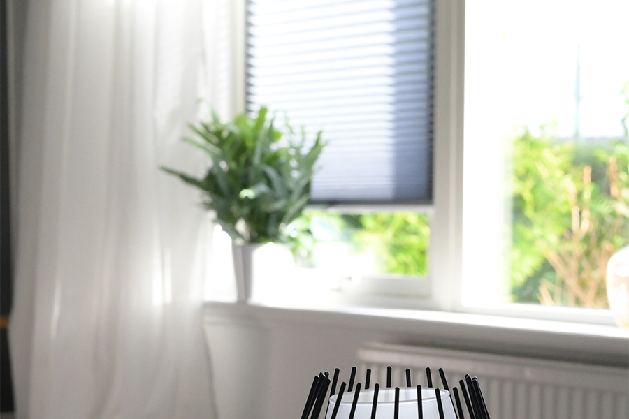 Plisségardiner och Honeycomb