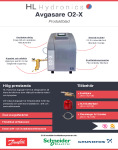 Produktblad HL Hydronics O2-X