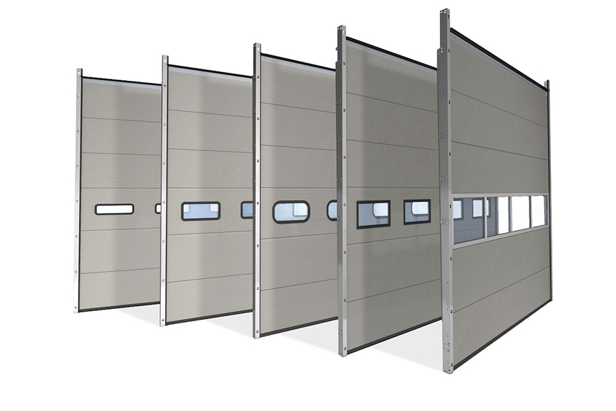 ISO sectional door