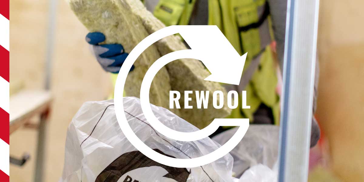 Rewool - återanvändning av stenull sedan 1996