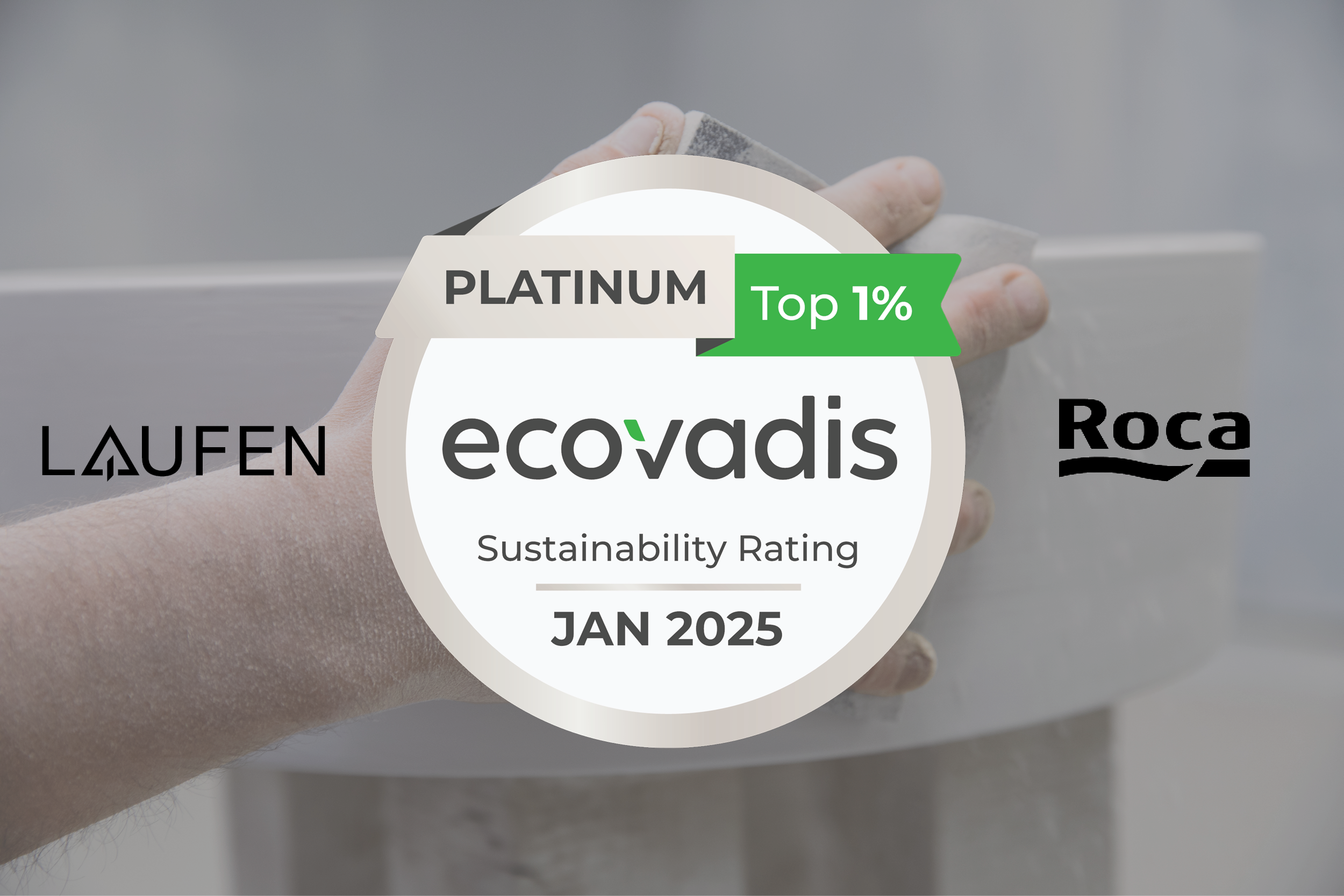 Roca Group erkänns med EcoVadis högsta hållbarhetsbetyg