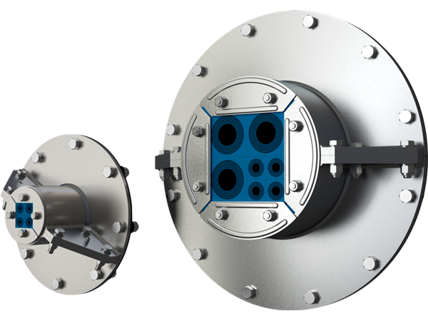 Roxtec R-genomföring med SLFO/RI