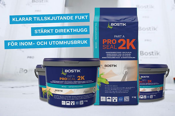 Säkra ditt våtrum med PROSEAL 2k