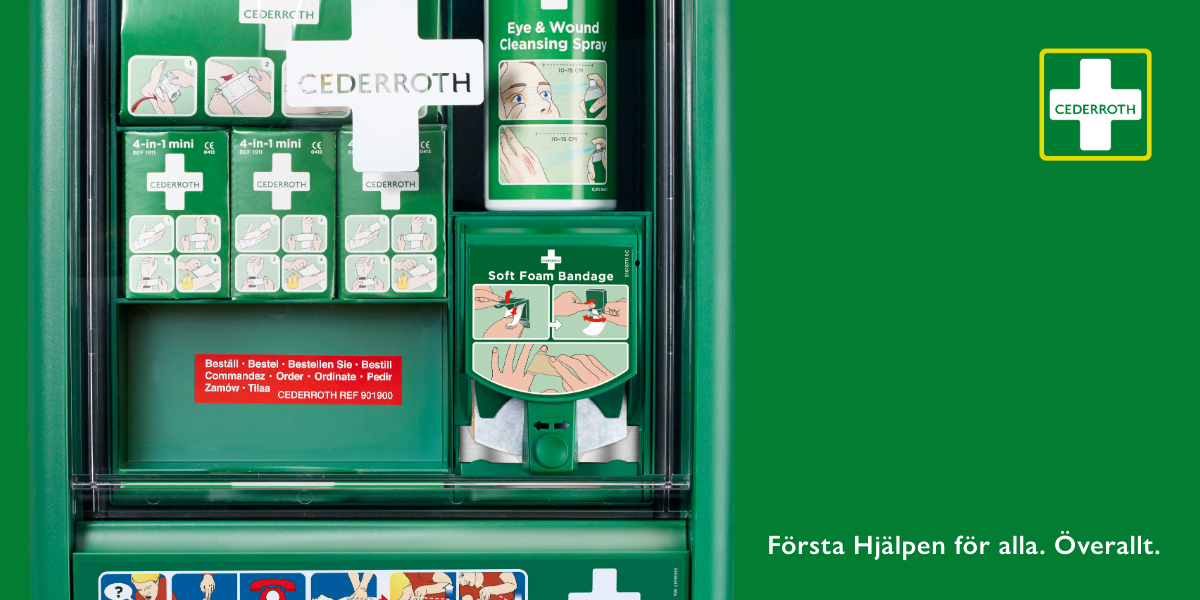 Säkra en trygg start på 2025 - fyll på Första Hjälpen-stationen!