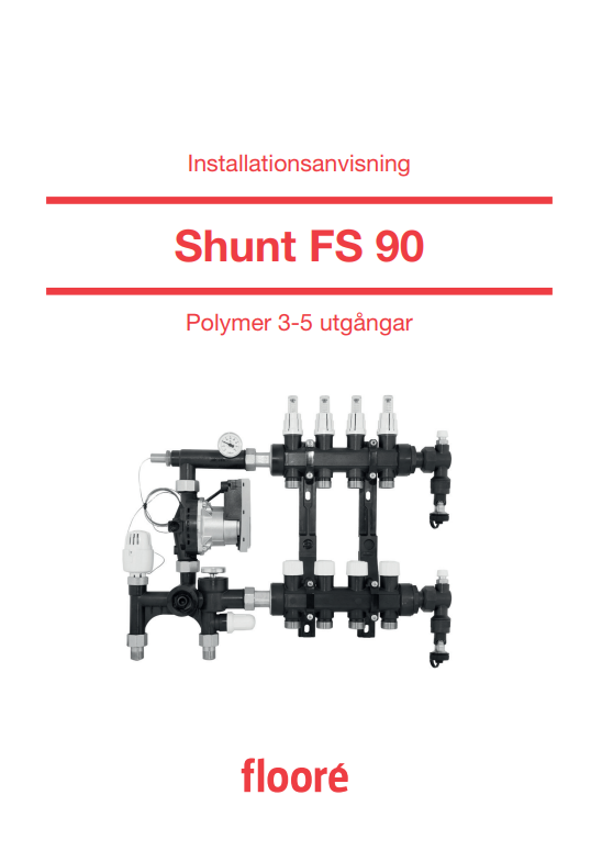 Shunt FS 90 Polymer - Installation