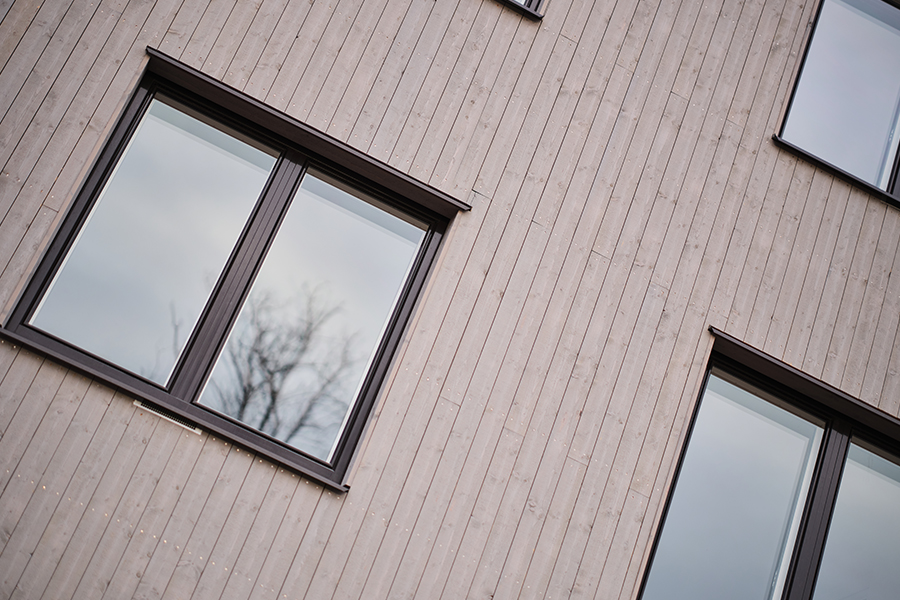 Träfasad: Brandimpregnerat trä (Södra Building Systems) | ByggfaktaDOCU.se