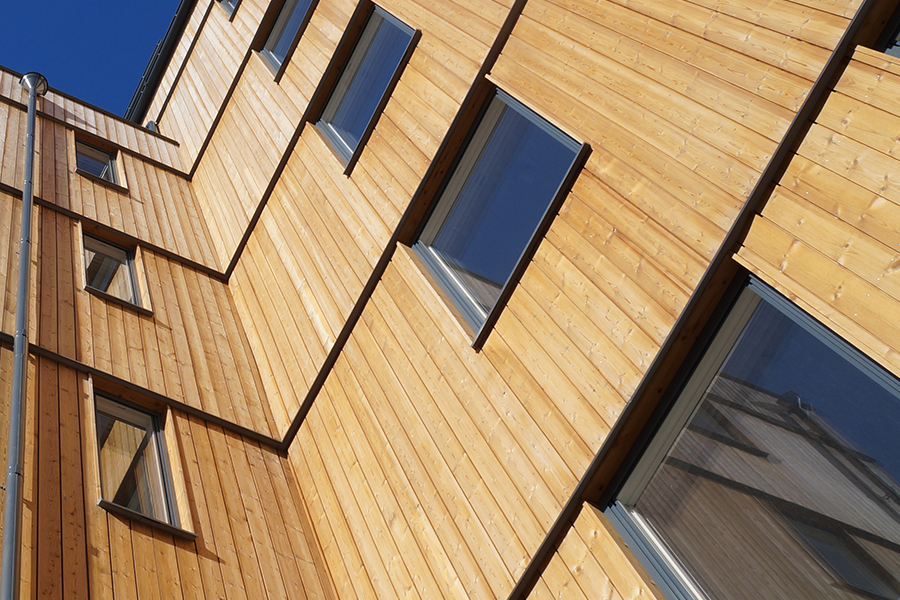 Träfasad: Värmebehandlat trä - Decori® (Södra Building Systems ...