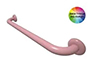Stödhandtag Pito Classic, rosa, längd: 30, 40, 45 och 50 cm