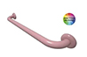 Stödhandtag Pito Classic, rosa, längd 60, 80, 90, 110 och 120 cm