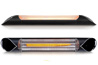 Terrassvärmare Heatway Blade Svart 2000W