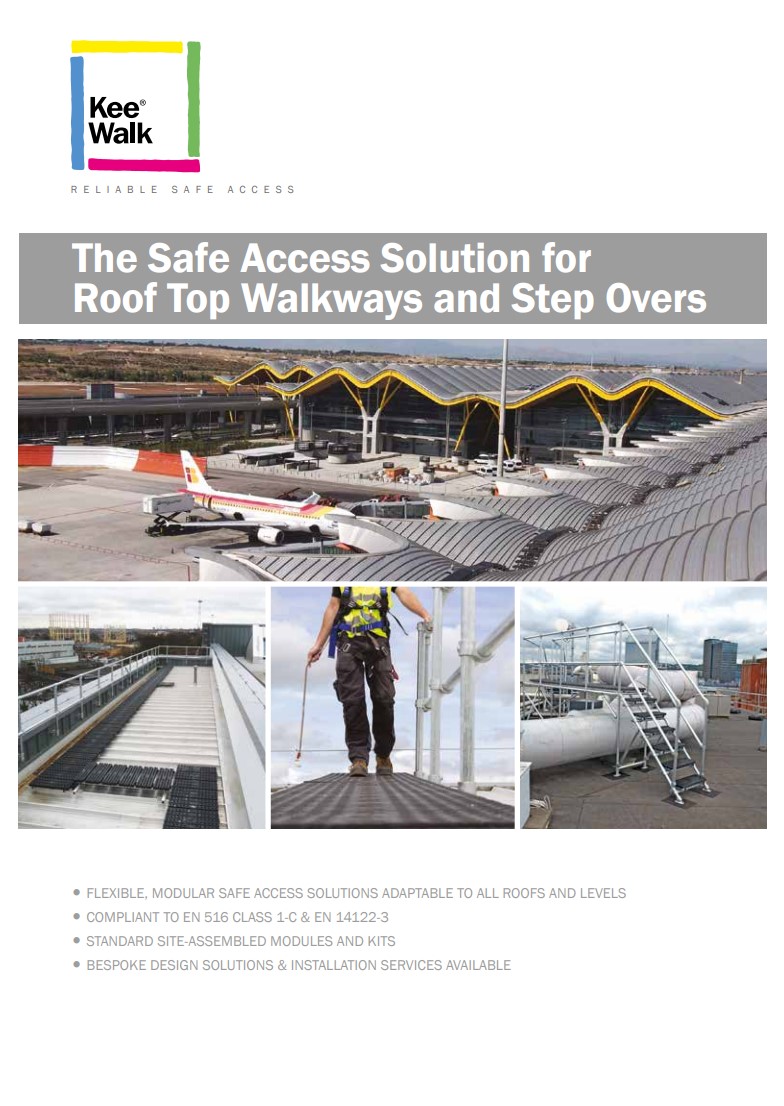 The Safe Access Solution for Roof Top Walkways and Step Overs