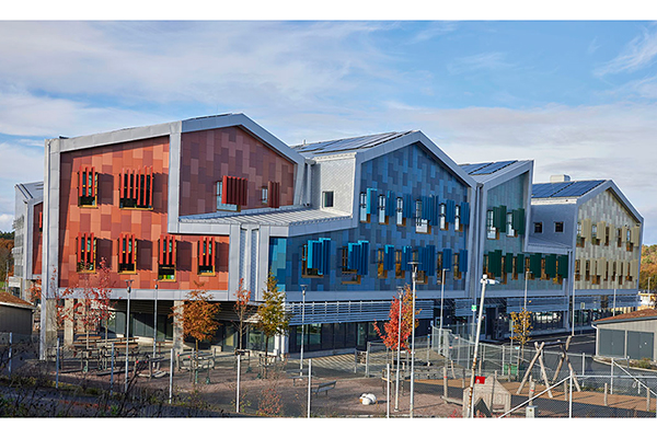 Torslandaskolan: Nominerad till årets byggnad i Göteborg 2025