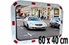 Trafikspegel 60 X 40 Cm