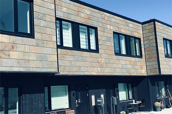 Underhållsfri naturskiffer med en förväntad livsländ på +80 år