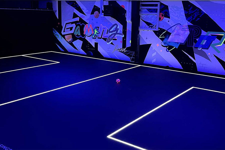 GlassFloor - multifunktionellt sportgolv
