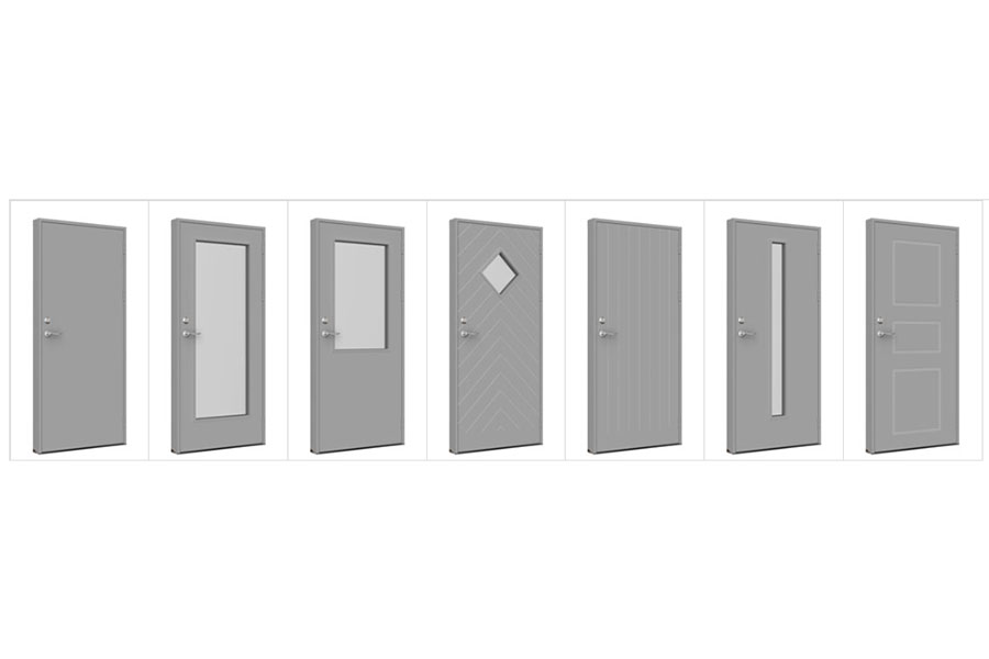 Paneldörrdesign
