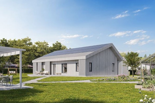 Villa Zero - förebilden inom byggprojekt med visionen om ett helt koldioxidneutralt småstadshus